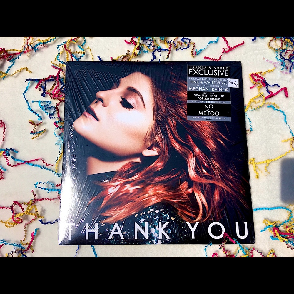 LIMITED EDITION Meghan Trainor Thank You Vinyl